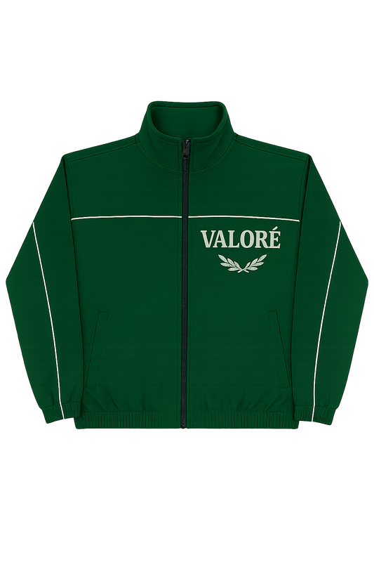 VALORÉ Nylon Track Jacket - Green